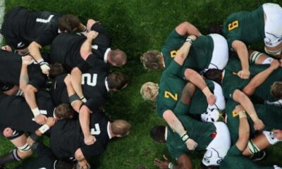 Springboks vs All Blacks rugby