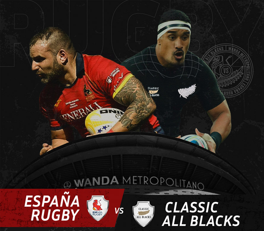 Spain Espana vs Classic All Blacks