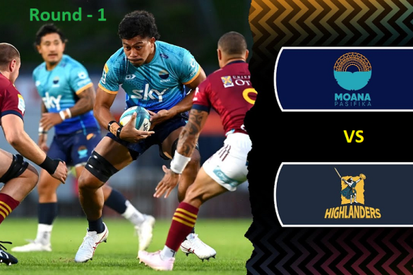 Highlanders vs Moana Pasifika