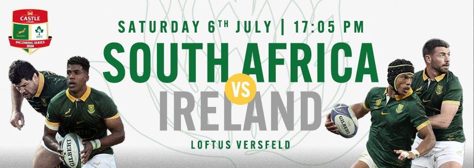 LIVE Boks V Ireland Rugby Game On Air | 13th July 2024