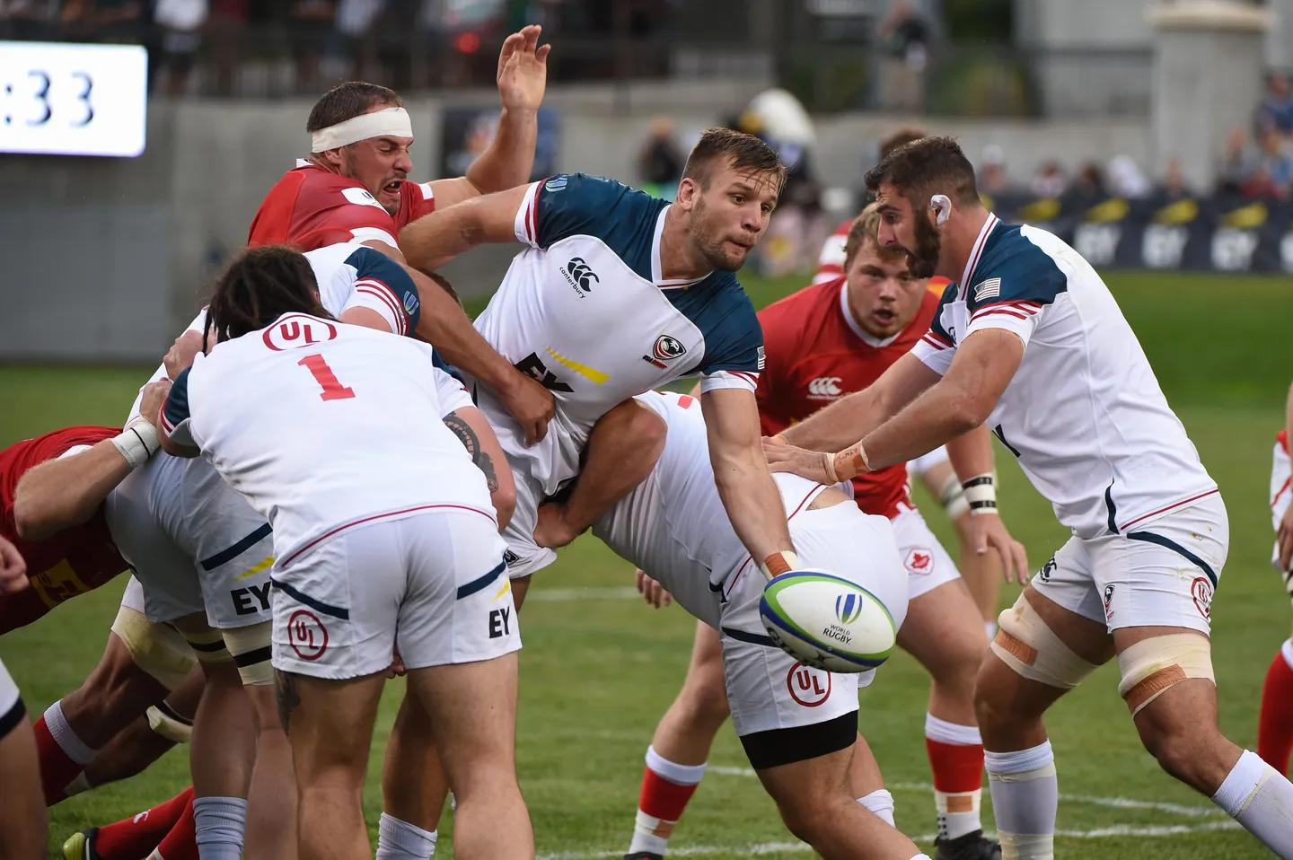 Pacific Nations Cup USA vs Canada Rugby